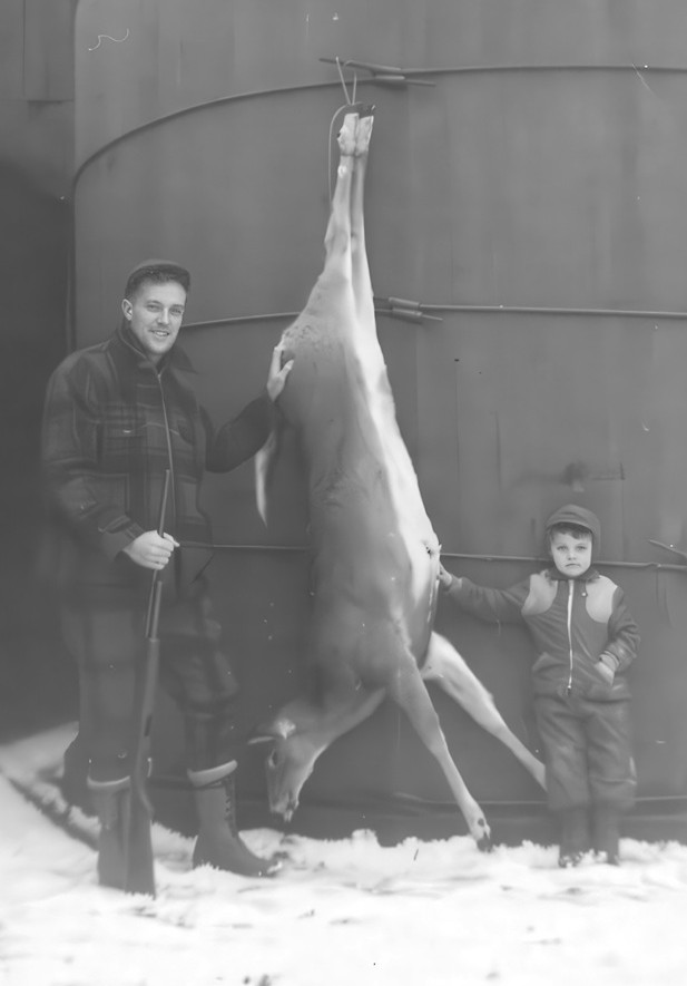 1957-Norman and Deer.jpg